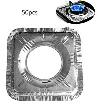 50pcs Greaseproof Stove Protector Foil