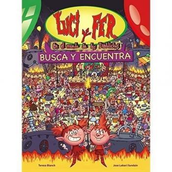 Luci y Fer. En el mundo de los Diablichos: Busca y encuentra (Tapa dura).