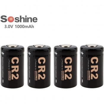 4x Batterie Lithium CR2 3V 1000mAh Non Rechargeable