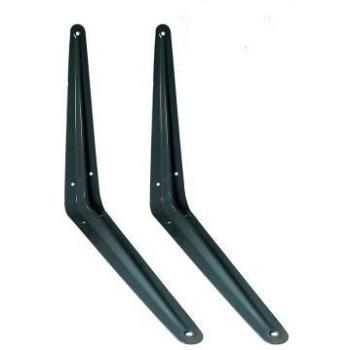 Shelf Support Bracket (Grey) – 12×10 inches (300×250 mm) – 100 Pair Kit