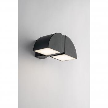 Applique LED per esterno Idem Antracite 7W 4000K IP44