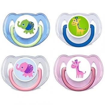 Philips Avent SCF195/22 “Safari” Baby‑Beruhigungszucker, 6–18 Monate, nicht wälbar