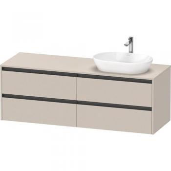 Meuble sous-lavabo suspendu Ketho.2 160cm