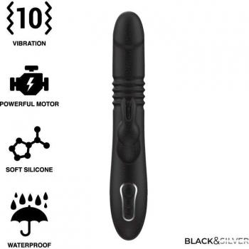 Vibratore Rabbit Kenji Stimolante Nero
