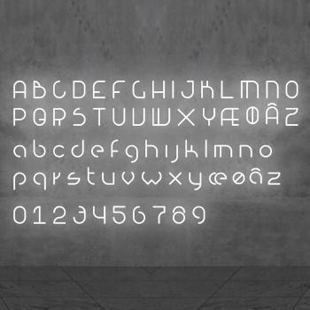 Artemide Applique Chiffre 3 Alphabet of Light