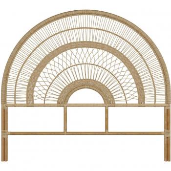 Tête de lit en rotin Astéria 140 cm – Style nordique