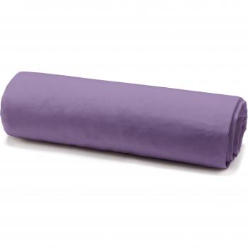 Linge de lit violet à capuchon 25 cm – percale coton 90x190 cm