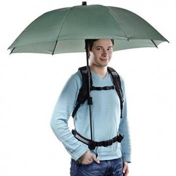 Ombrello Handsfree Oliva con Struttura Mantona