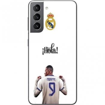 Maniacase Kylian Mbappé Real Madrid 9 Hoes voor Samsung Galaxy S21 5G