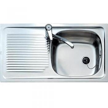 Teka E/50 Stainless Steel Sink with Integrated Drainer