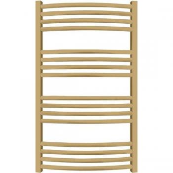 Matisère Sèche-serviette programmable doré 660x636 mm 400 Watt
