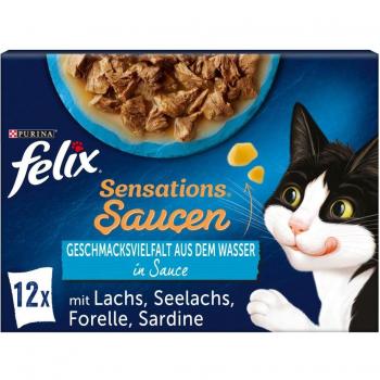 Felix Sensations Saucen Geschmacksvielfalt aus dem Wasser Multipack