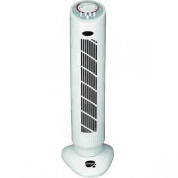 Ventilador de Torre 45W 3 Velocidad, Oscilante, Blanco – Zaniah
