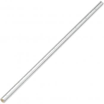GreenGlint Silver Straws – 250 Count