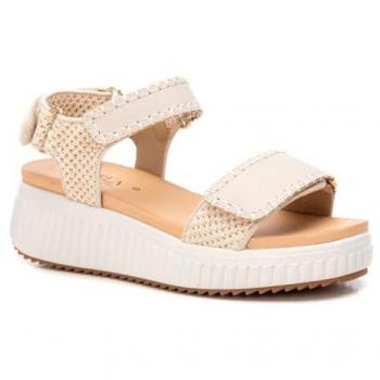 Carmela 162243C – Sandalias Cuña Beige para Mujer