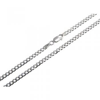 925 Silber Panzerkette 3mm