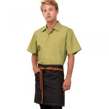 Chef’s All‑Purpose Apron – Black w/ Desert Sand Straps