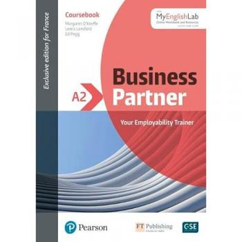 Business Partner French edition A2 Coursebook and Standard MyEnglishLab Pack