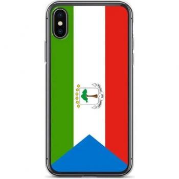 Transparent iPhone Shell – Equatorial Guinea Flag Pattern
