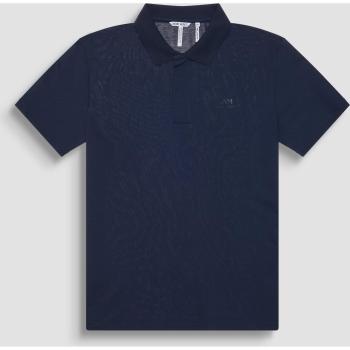 Tee Polo Mercerizado Relaxed Fit con diseño de espuma sobre tela picueta