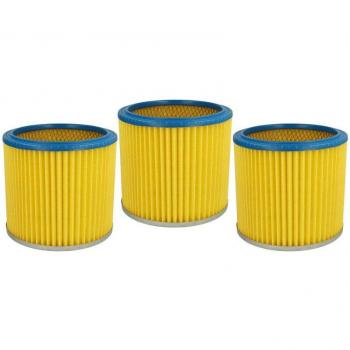 Filtro Pieghe Blu Giallo VH-BW 3x Per Aspirapolvere