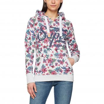 Sudadera Gris Superdry Supr Beach AOP Lite Entry, Talla X-Small
