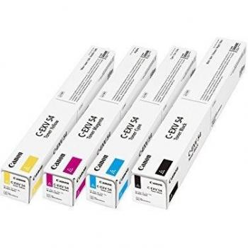 Canon C-EXV54 Original Toner 4er-Set schwarz, cyan, magenta, gelb