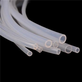 Silikon Rohrschlauch 1 m – 9‑Stück, geruchlos, lebensmittelecht, flexibel