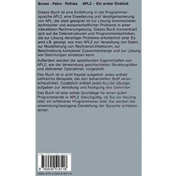 APL2, Ein Erster Einblick