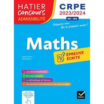 Mathématiques CRPE 2023-2024