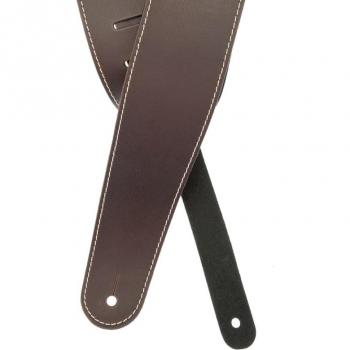 Sangle de guitare D'Addario en cuir marron