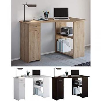 Tavolo Lavoro VCM Angolare – 76×118×77 cm, cassetto – Serie Linzia