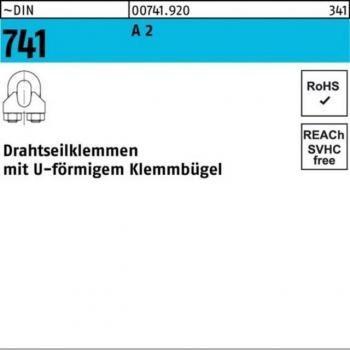 FuneHolder DIN 741 U-8mm M6