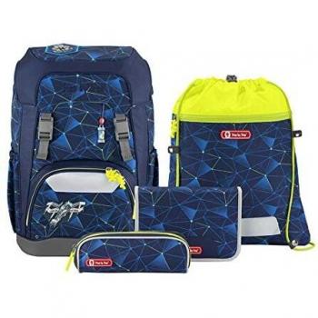 Step by Step 5-Piece Blue School Bag Collection
