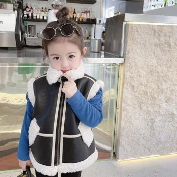 Mouwloos Wintervest voor Jongens en Meisjes 2-6 Jaar