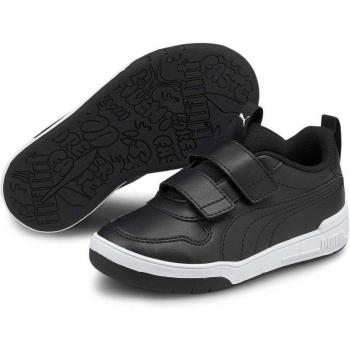 Puma Multiflex SL Scarpe Bambini Velcro Nero 28.5