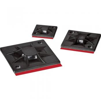 Fissaggio Autoadesivo Nera Hellermann Tyton QM20APT I PA66 BK 1 pezzo