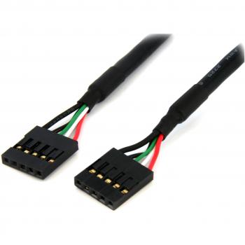 StarTech.com F/F Internal USB IDC Motherboard Header Cable