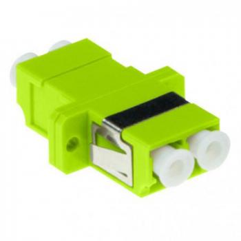 LC/LC Duplex‑Om5 Netzwerkkabeladapter – S/FTP, Lime
