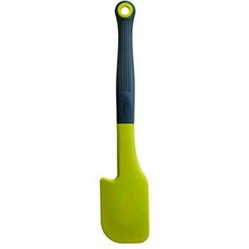 Colourworks Apple Silicone Spatula, 28.5 cm, Built‑In Bowl Rest – KitchenCraft