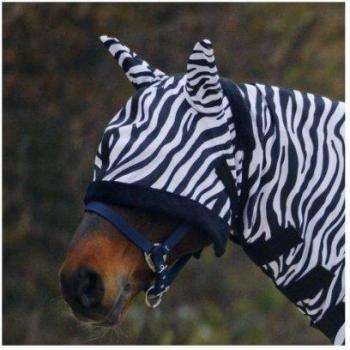 Fly Mask Waldhausen Estilo Zebrado