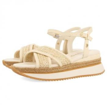 Modelo Boscawen Gioseppo – Sandalias de Plataforma en Color Blanco