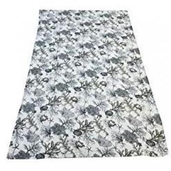 Soleil d'ocre Drap de Plage, Gris, 100 x 200 cm