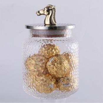 Glass Canisters for Tea and Coffee Storage