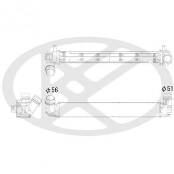 Intercooler IA490152 da Koyorad