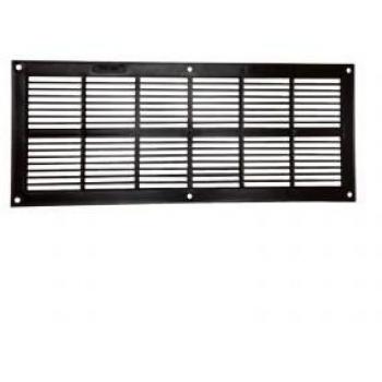 Grille d'Aération Nicoll PB151M – Format Rectangulaire, Extra Plate – Flux Unique – Sanitaire