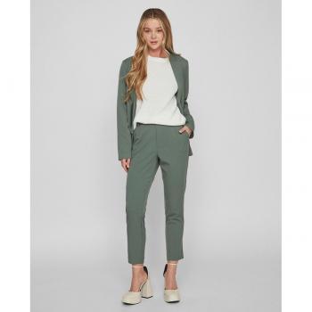 Pantalon vert foncé slim fit