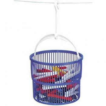 Cestino appendibile per mollette Ø 19x9 cm