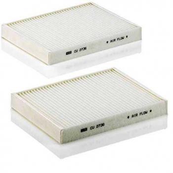 MANN-FILTER CU 2736-2 Paquete de filtros de habitáculo