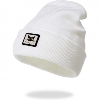 Cute Cat Cuffed Beanie for Girls